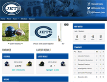 Tablet Screenshot of coventryjets.com